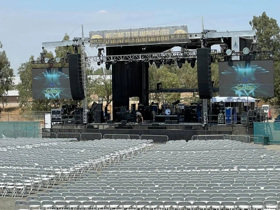 rio vista outdoor amphitheater at harrah's laughlin